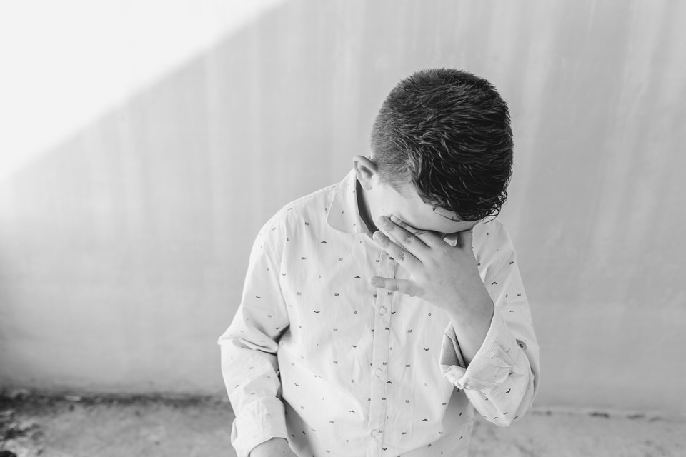 fotografia de niños