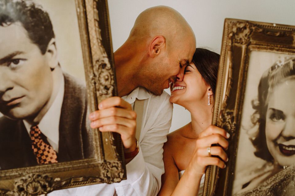 pareja novios